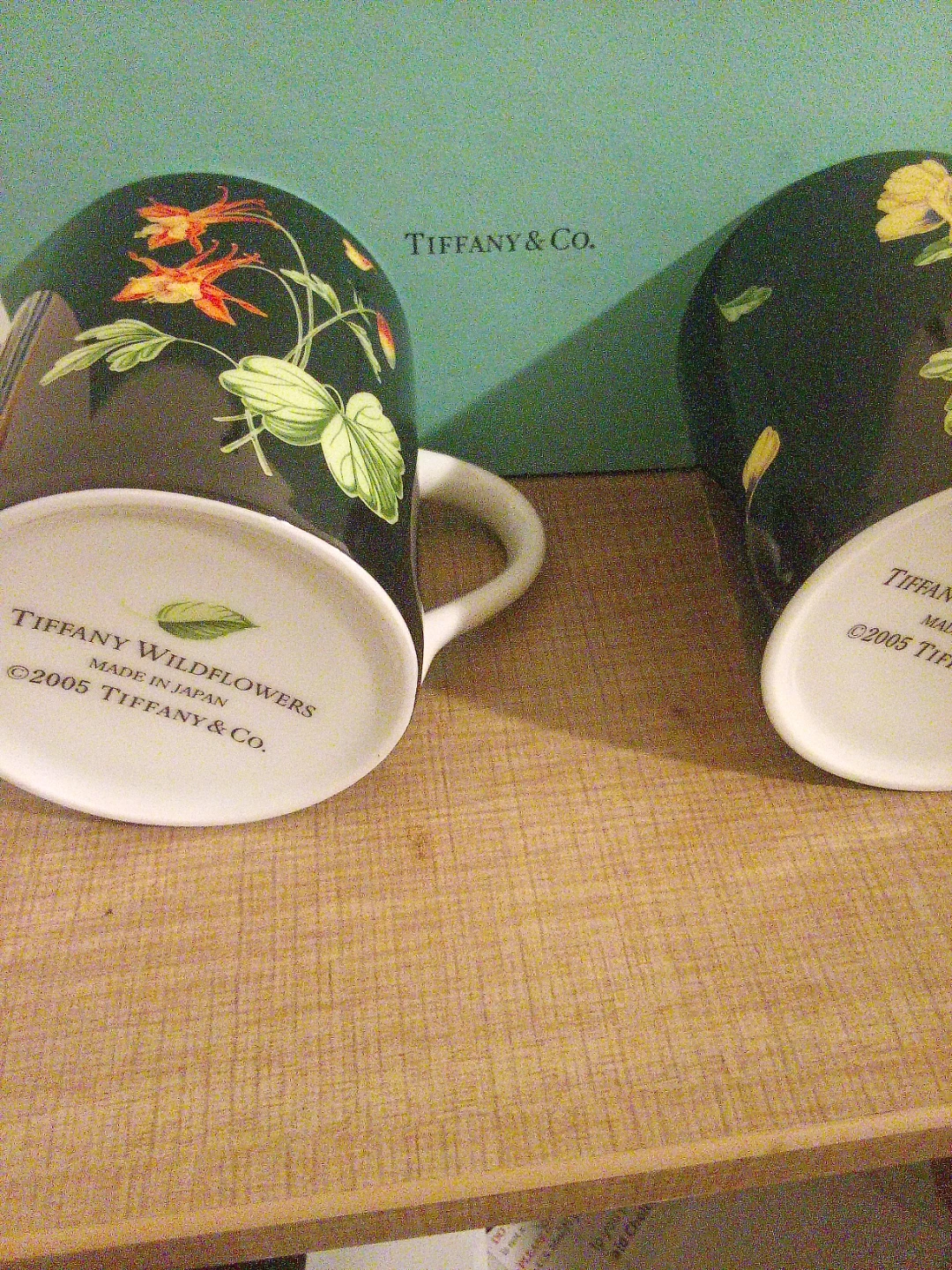 Tiffany coffee mugs