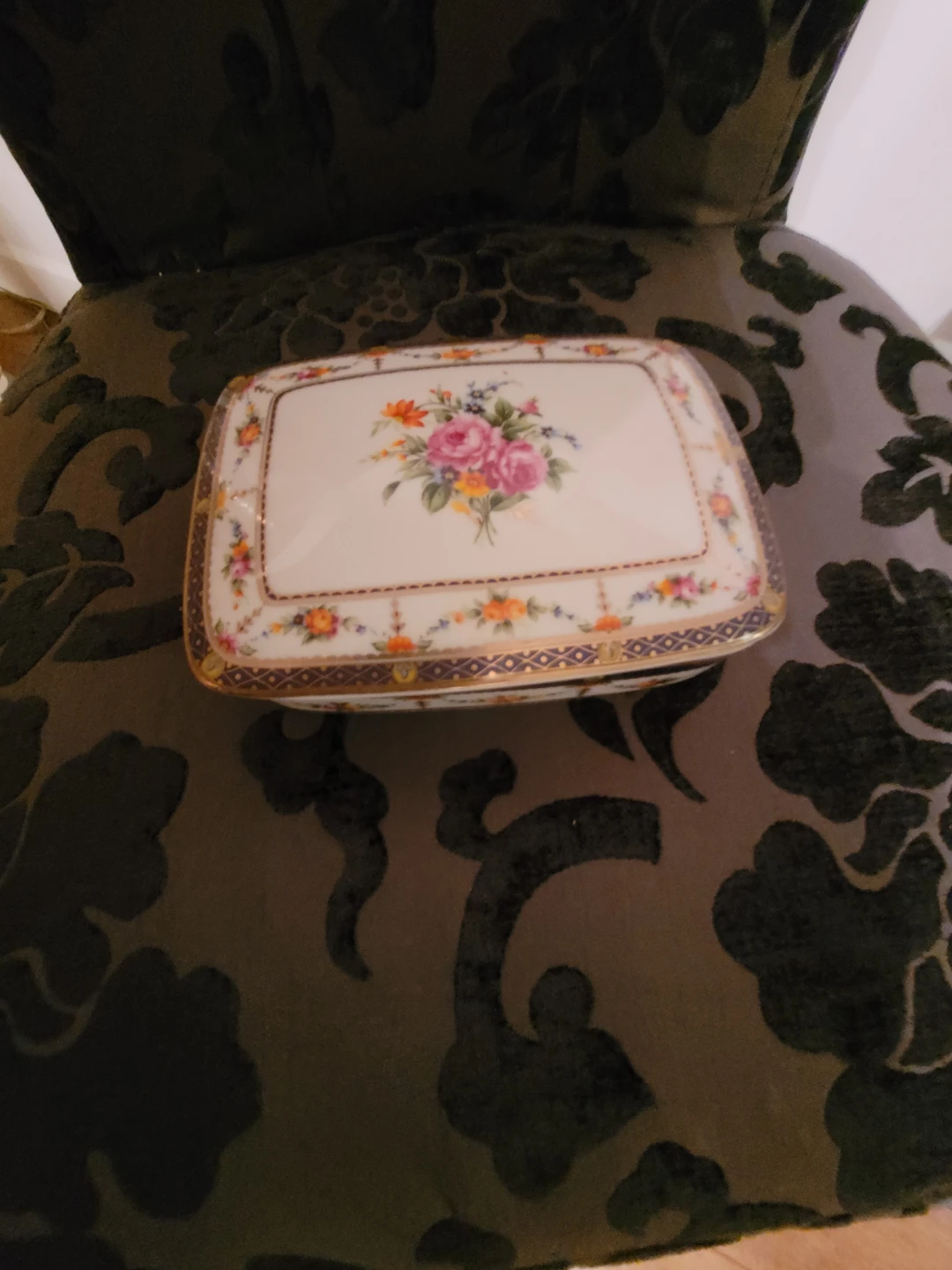 Mikasa Rectangular Trinket Box
