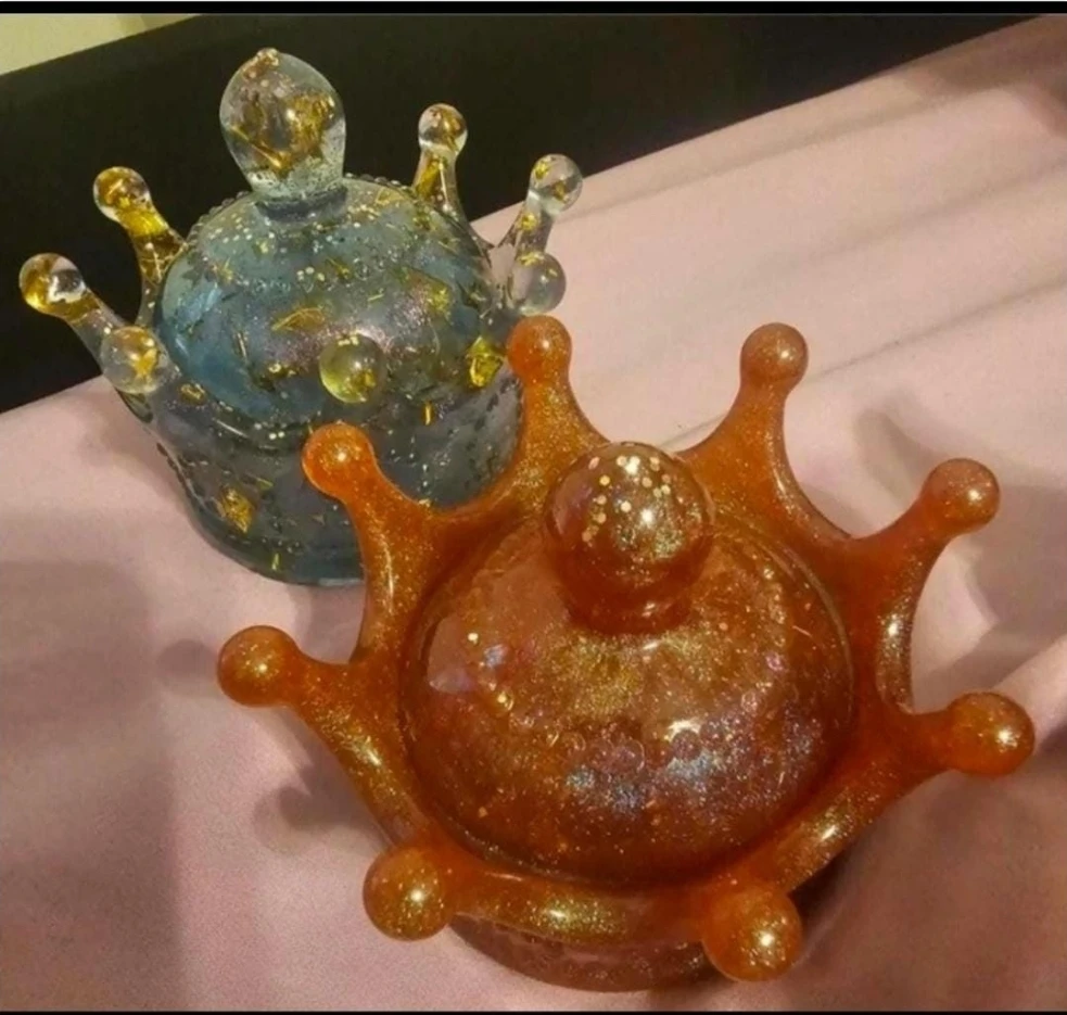 Assorted colors Resin Jewelry Boxes - photo 2