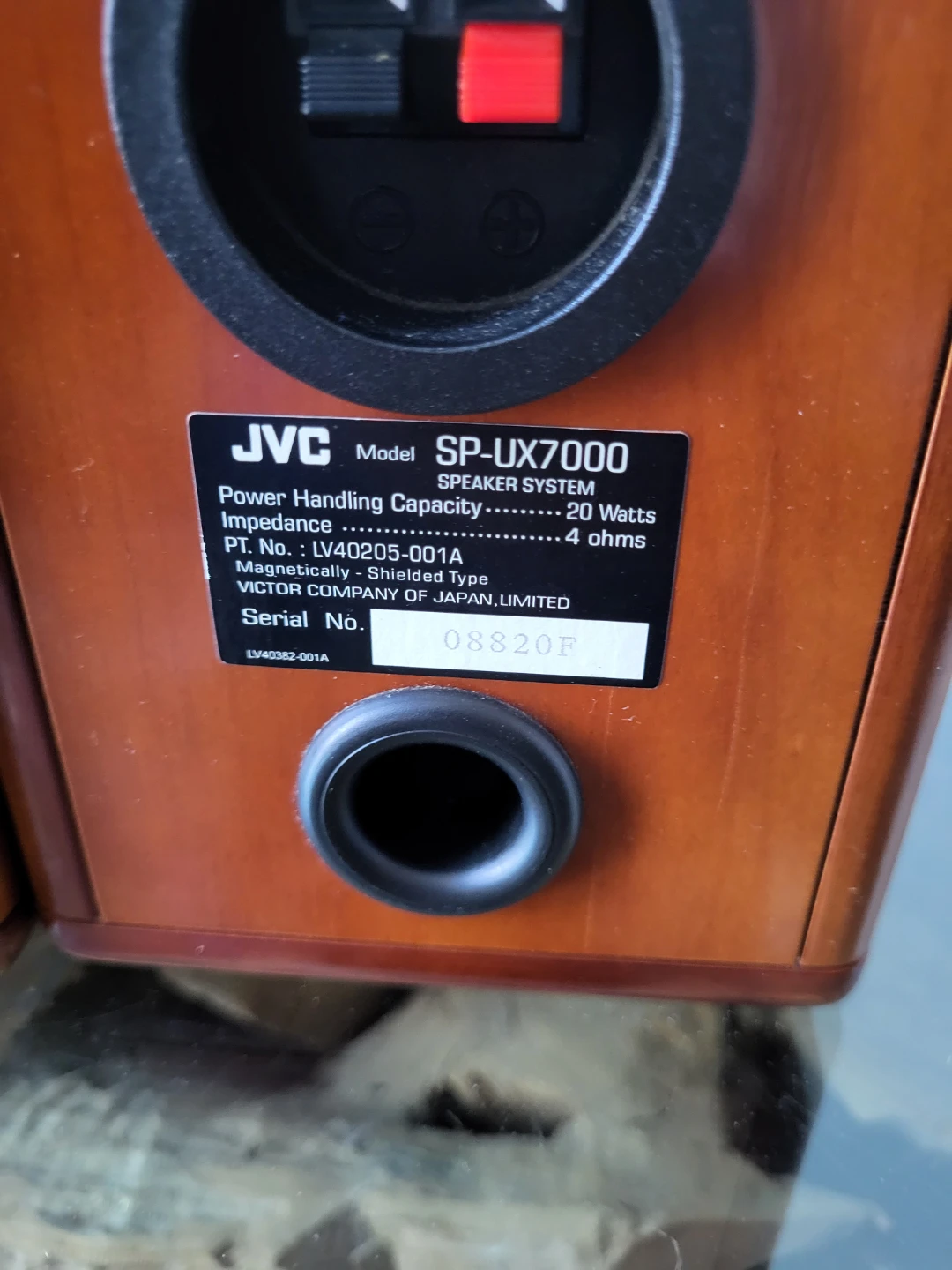JVC SP-UX7000 Speaker System - photo 4