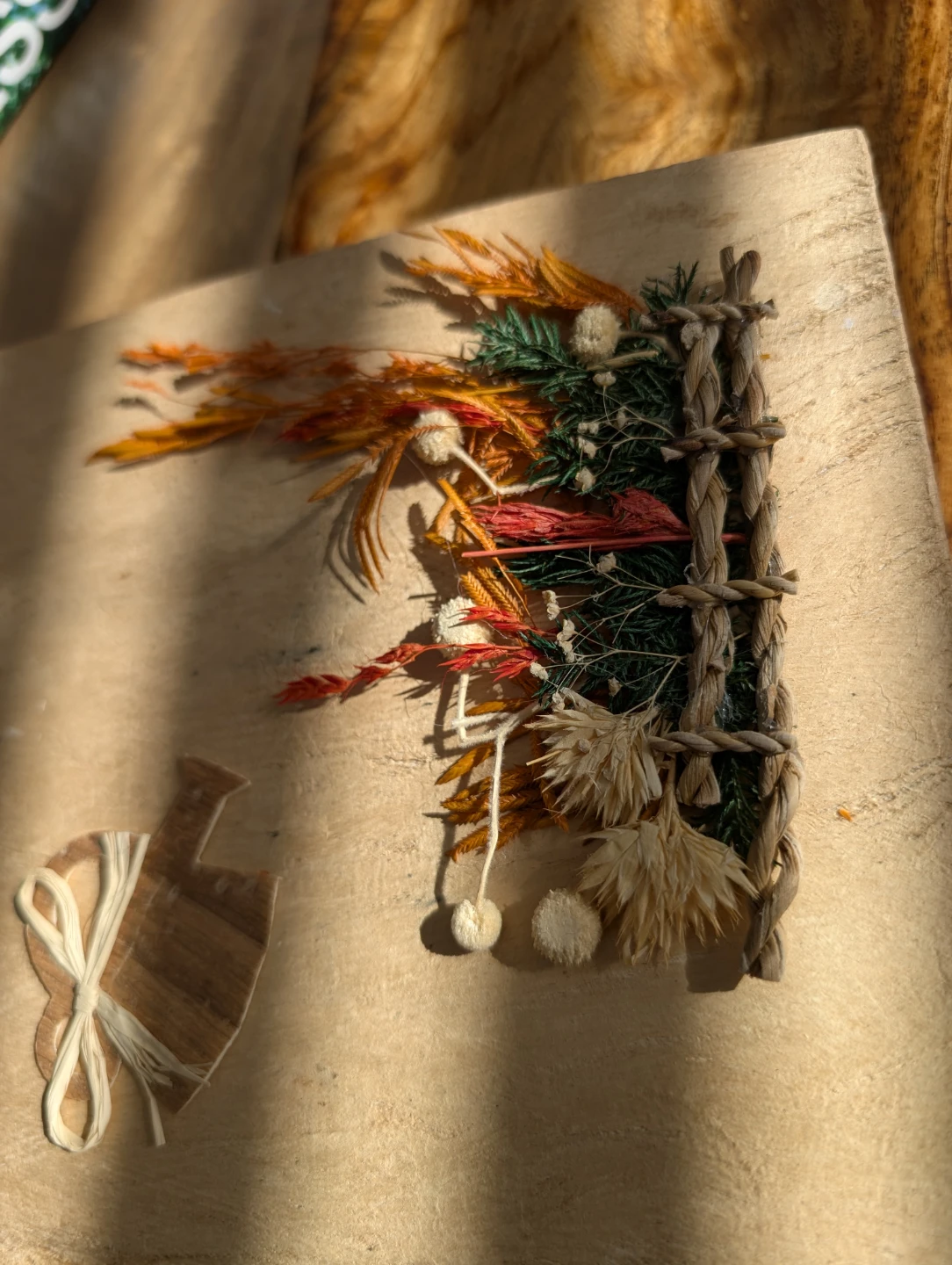 Handmade Dried Flower Journal/Notebook - photo 4