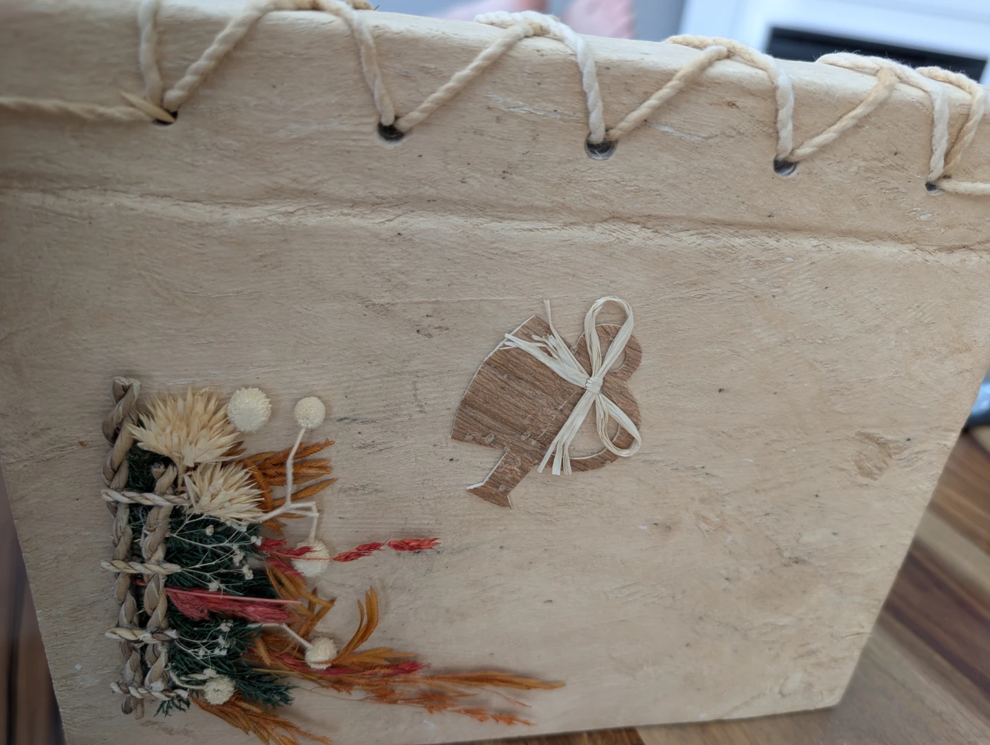 Handmade Dried Flower Journal/Notebook - photo 5