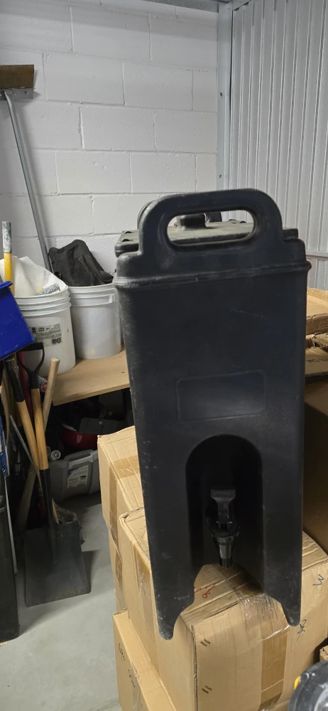 Black Beverage Dispenser/Cooler