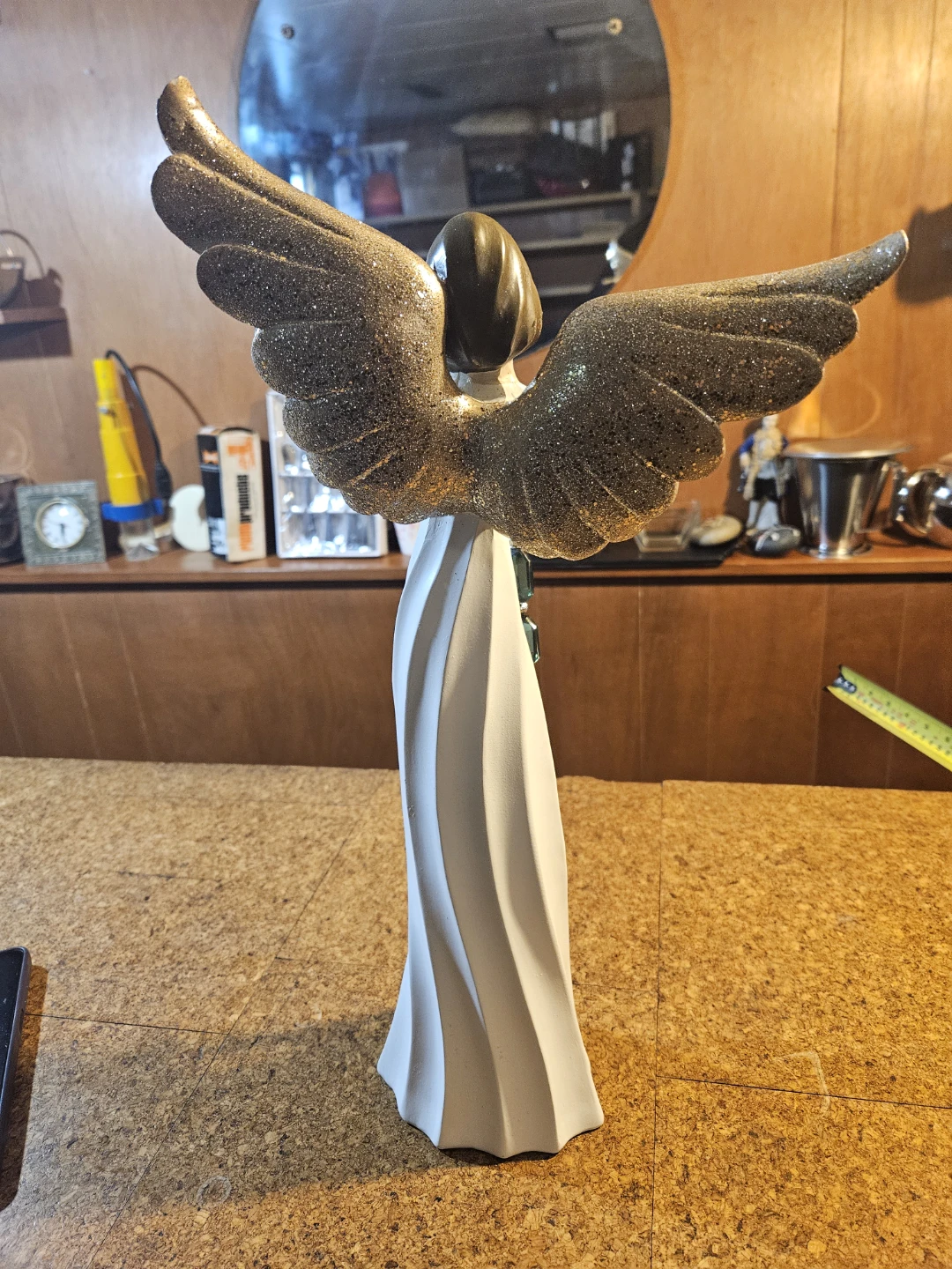 Angel Figurine Playing Violin - photo 5