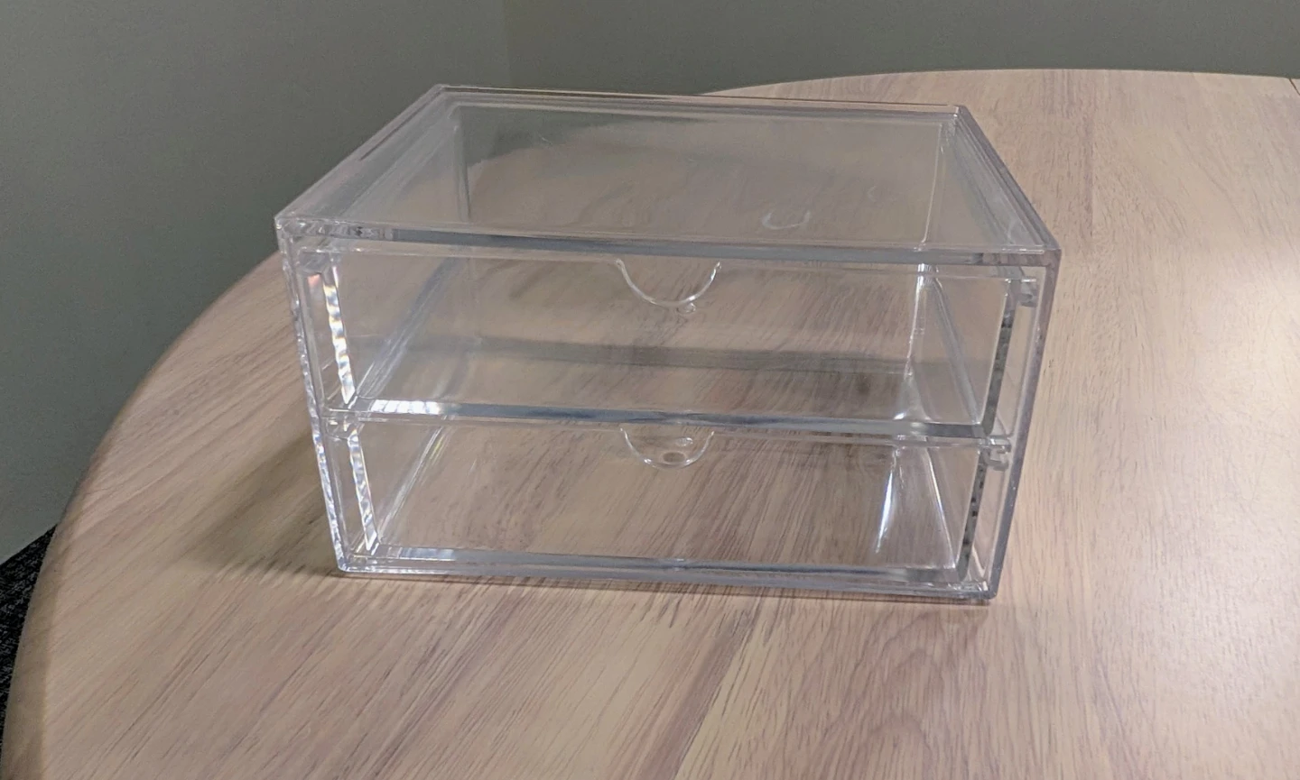 Clear Acrylic Storage Organizer with Drawers