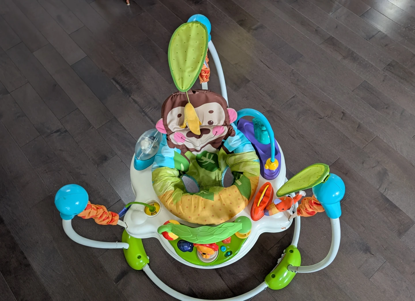 Fisher-Price Jumperoo Rainforest | Used Item - photo 3