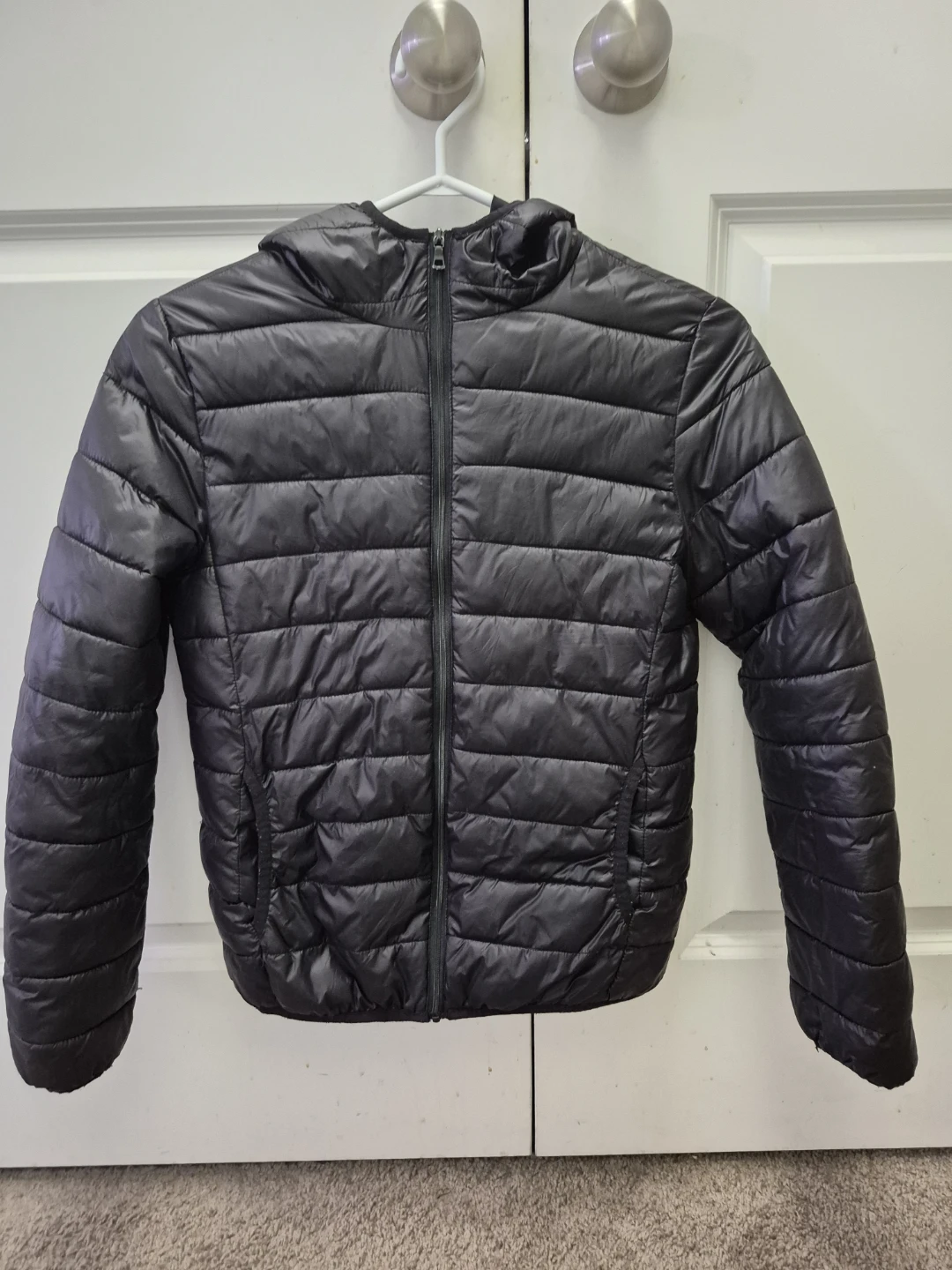Women Society Streetwear Puffer Jacket  Size S