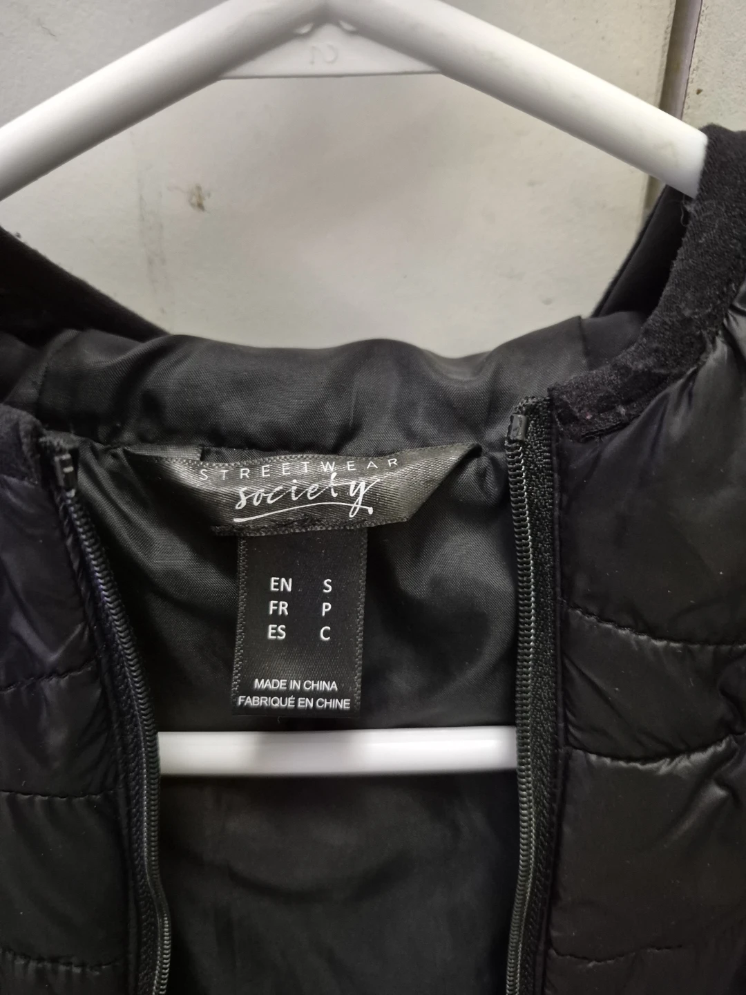 Women Society Streetwear Puffer Jacket  Size S - photo 4