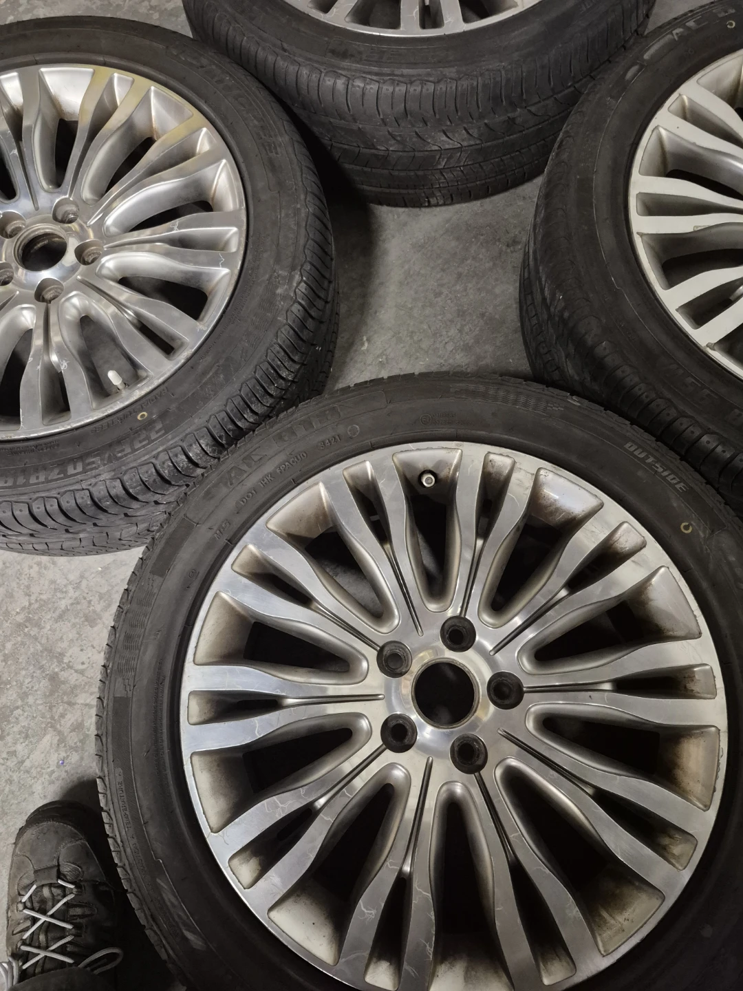 Set of 4 Used Tires and Rims - photo 2
