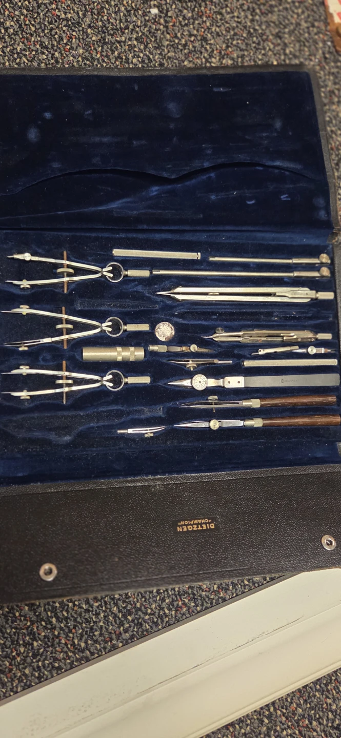 Eugene Dietzgen Co. Champion Drafting Tools Set