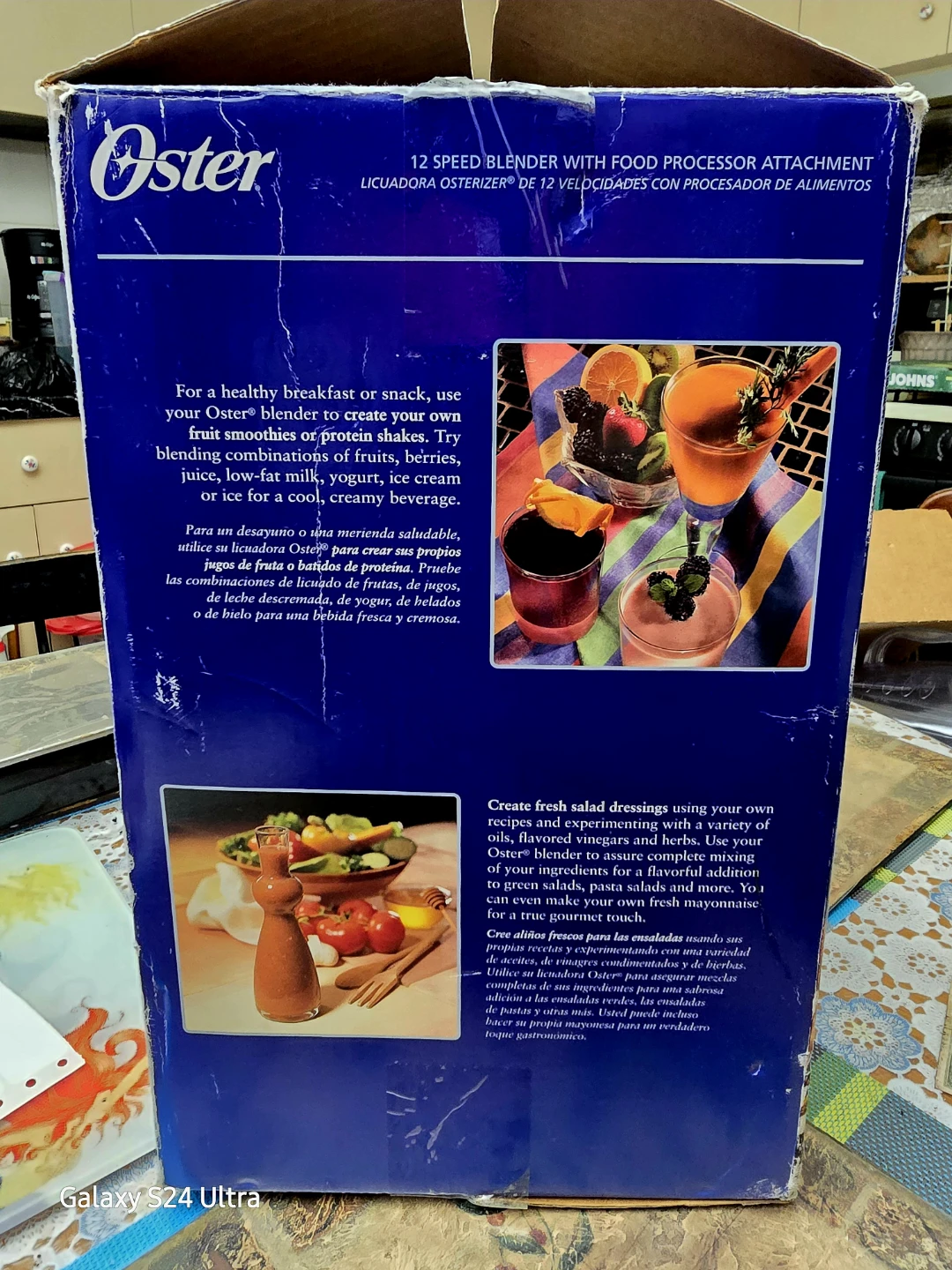 Oster 6871 12-Speed Dial Blender w/ Food Processor Attachment - photo 2