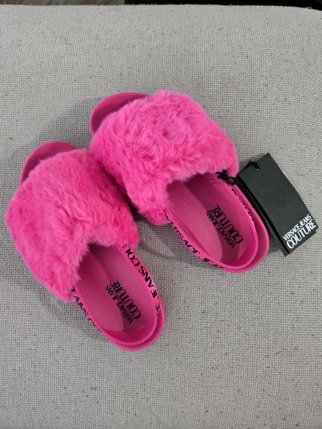 Versace fur slides - photo 2