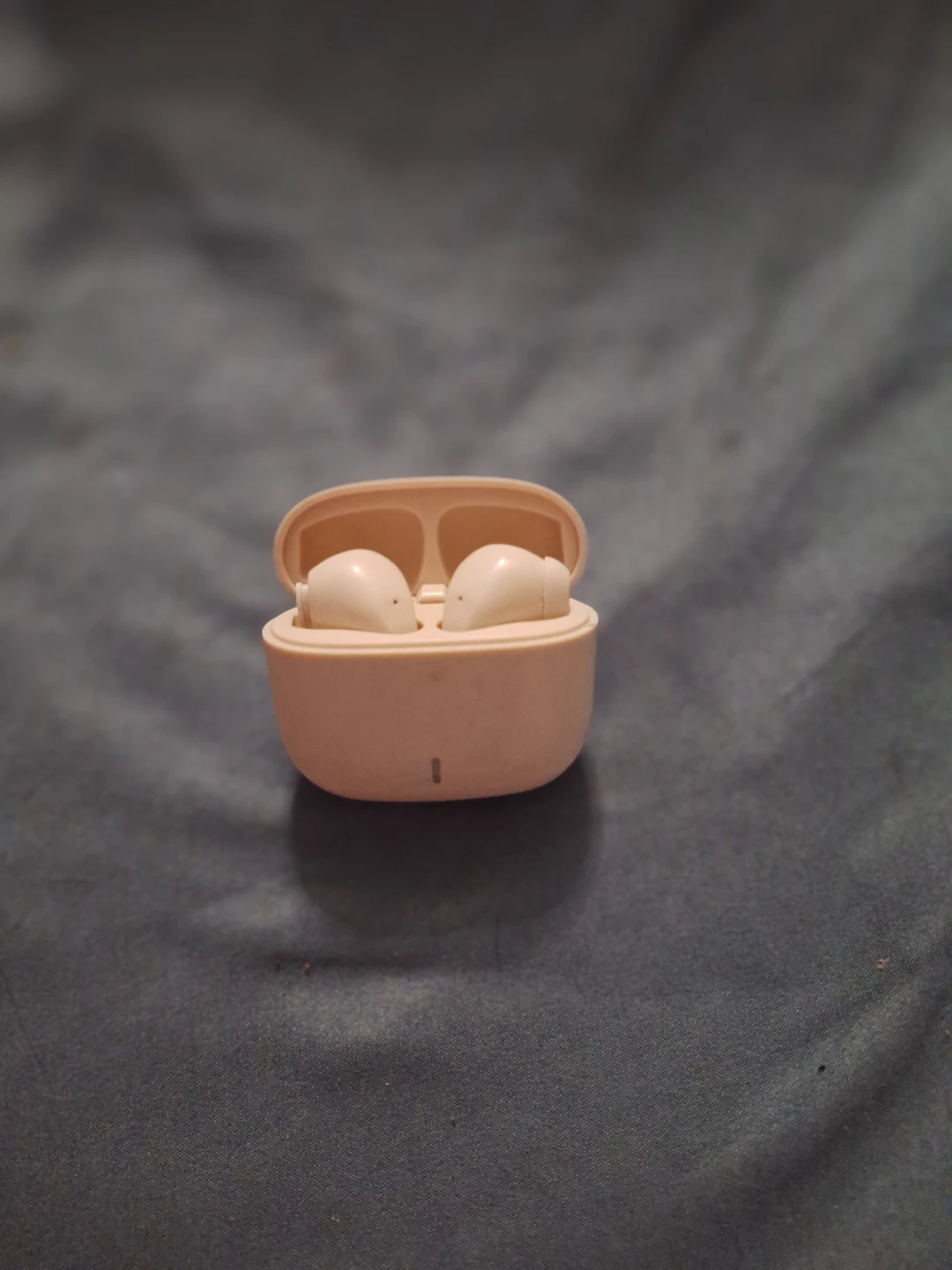 Pink Wireless Earbuds with Charging Case