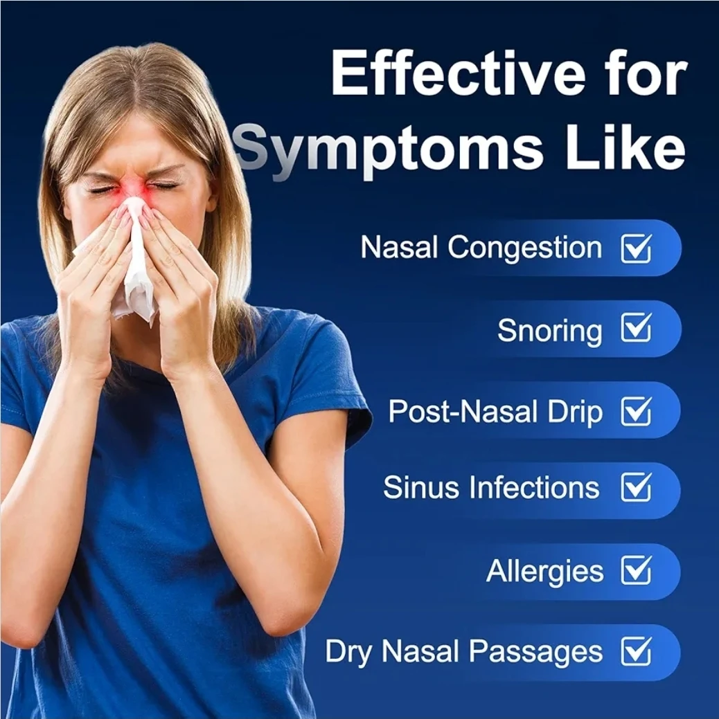 Maoever Sinus Rinse Bottle Wash Nose Cleaner - photo 5
