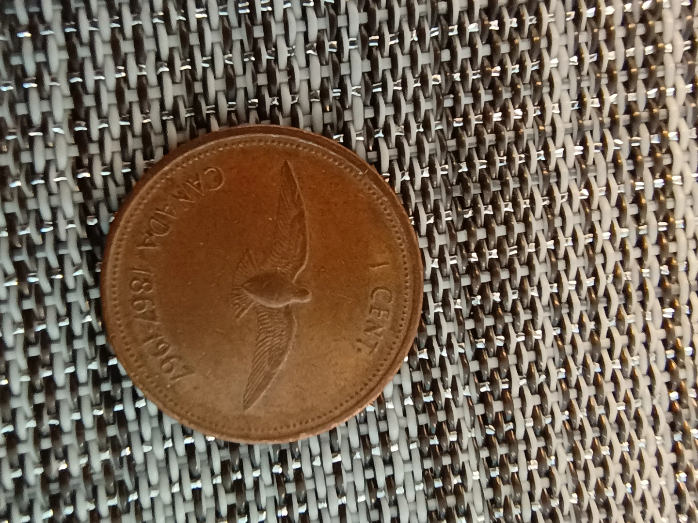 Canada 1 Cent Coin 1867-1967 - photo 3