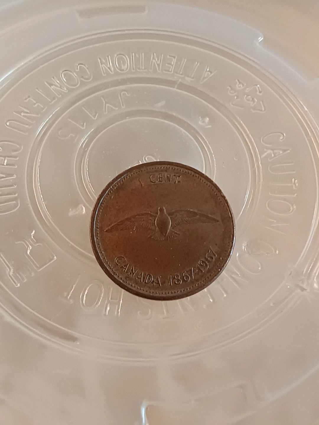 Canada 1 Cent Coin 1867-1967 - photo 5