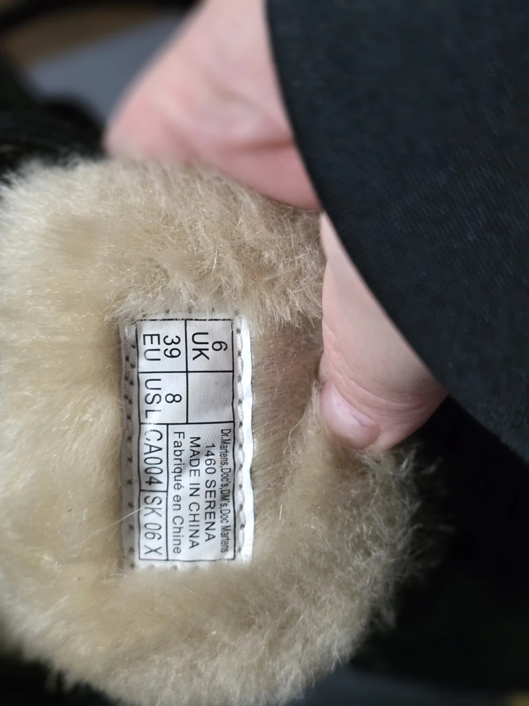 Dr. Martens 1460 Serena Faux Fur Lined Boots - photo 3