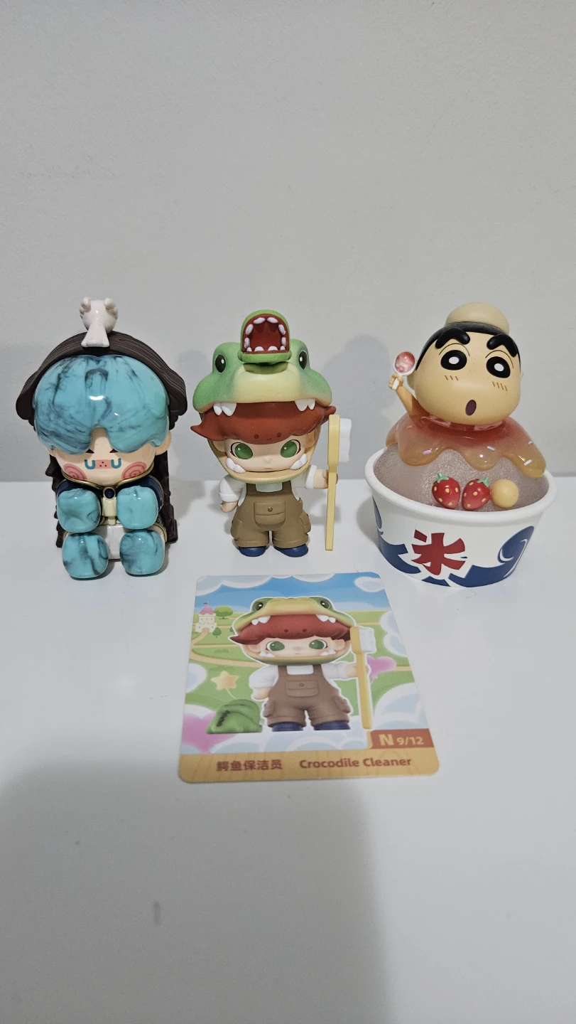 POPMART Collection of 3 Blind Box Figures