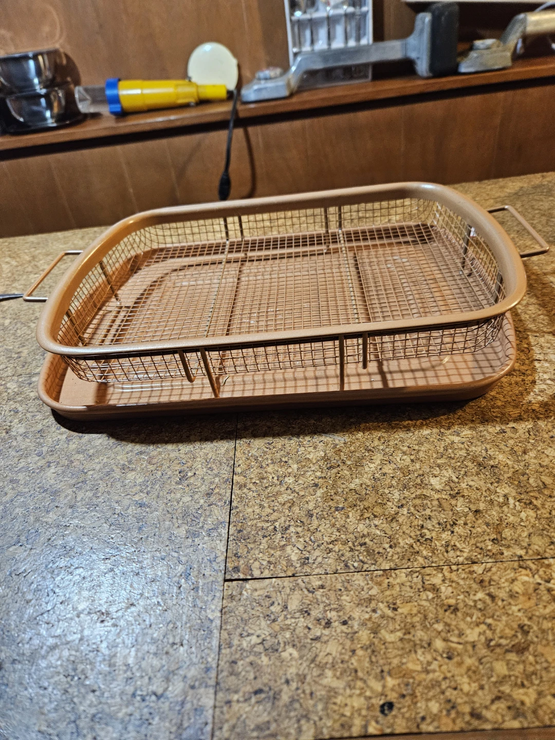 Copper Crisper Pan with Baking Tray - photo 3