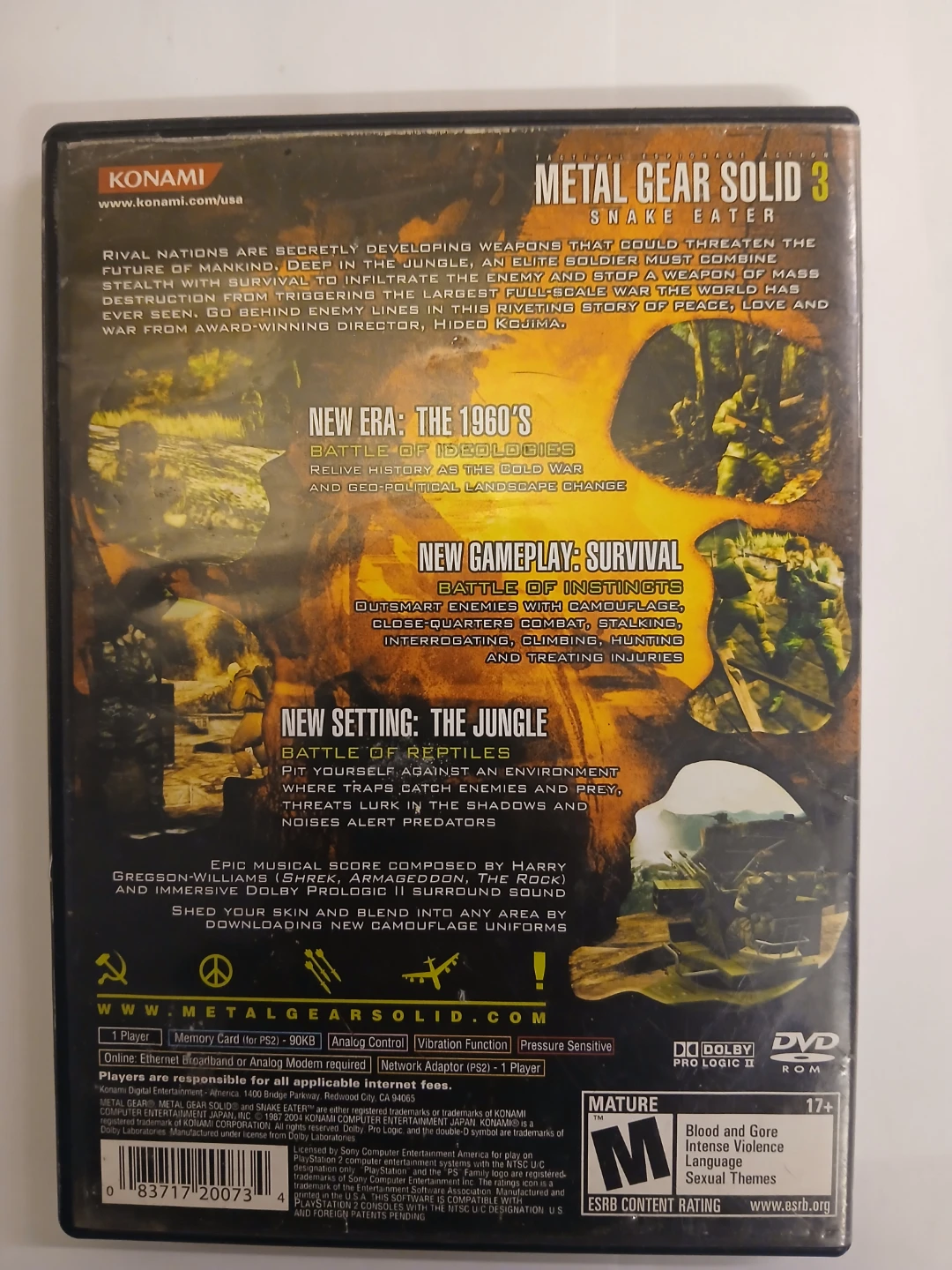 Metal Gear Solid 3: Snake Eater - PlayStation 2 Game - photo 2
