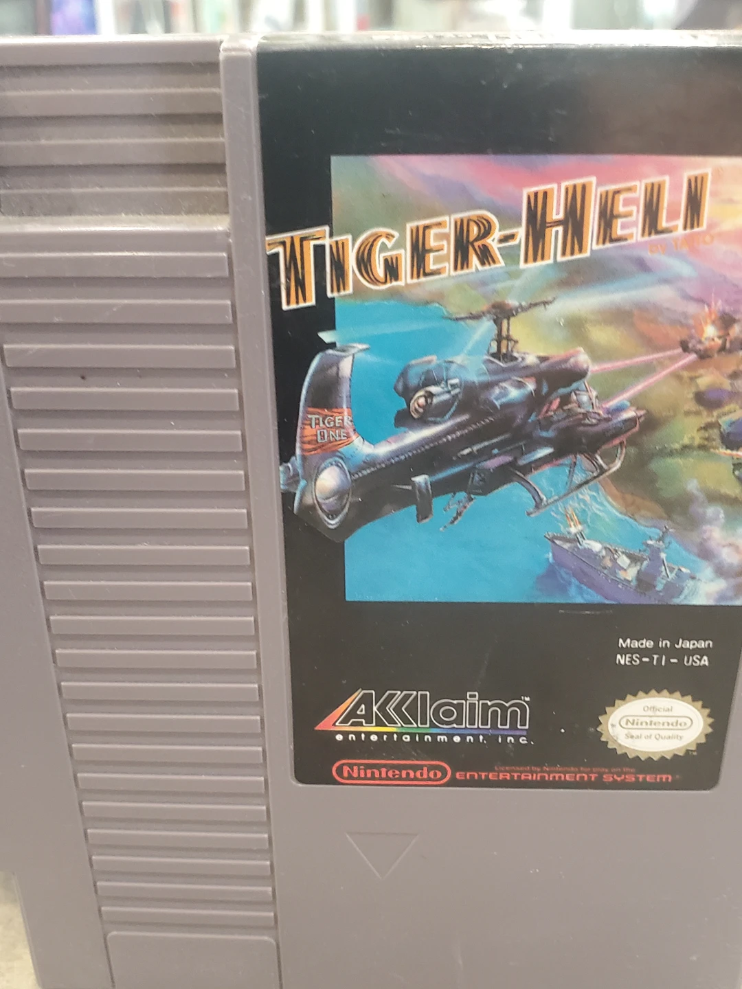 Tiger-Heli Nintendo Entertainment System Game