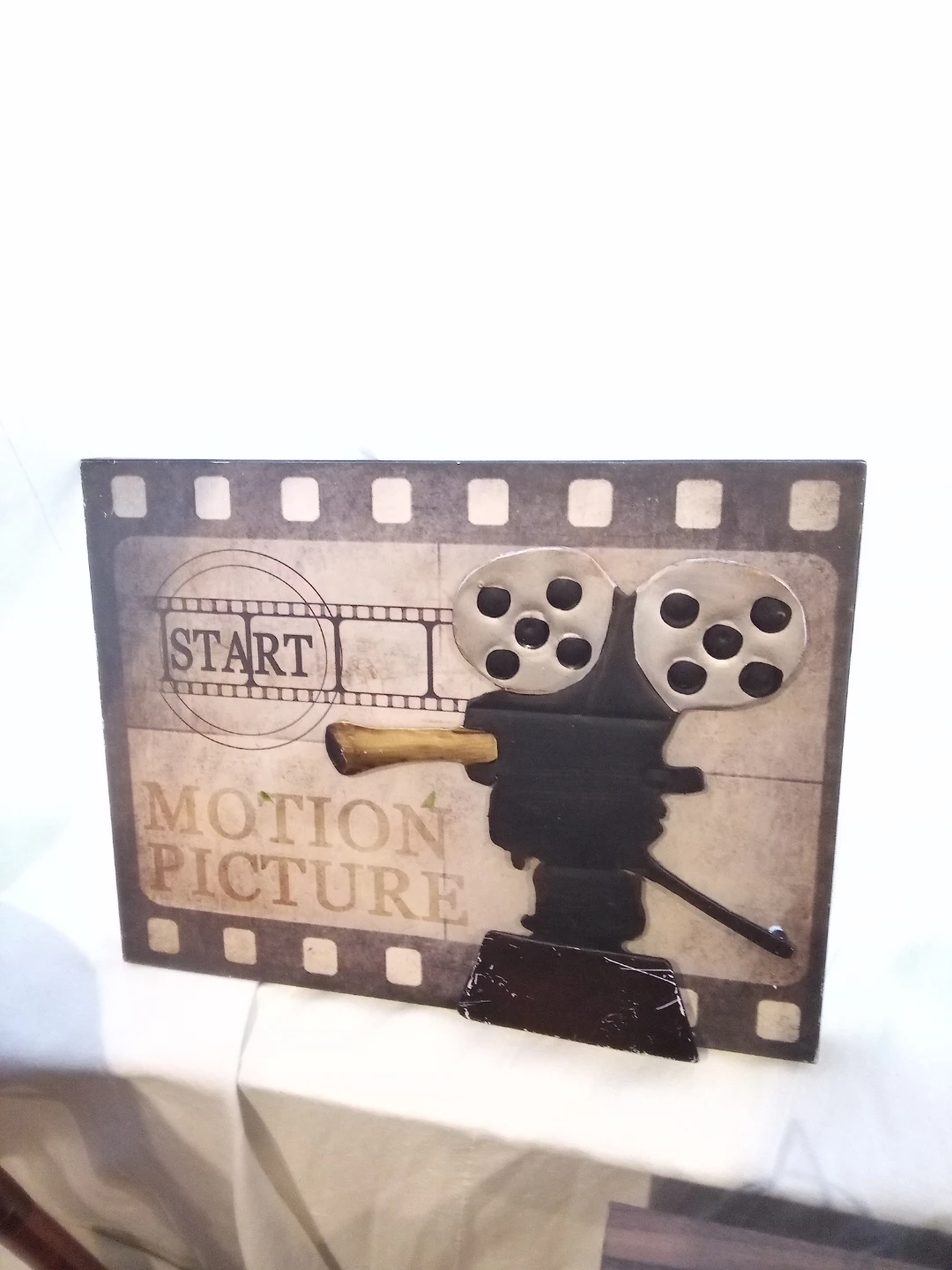 Vintage Style "Motion Picture" Wall Art