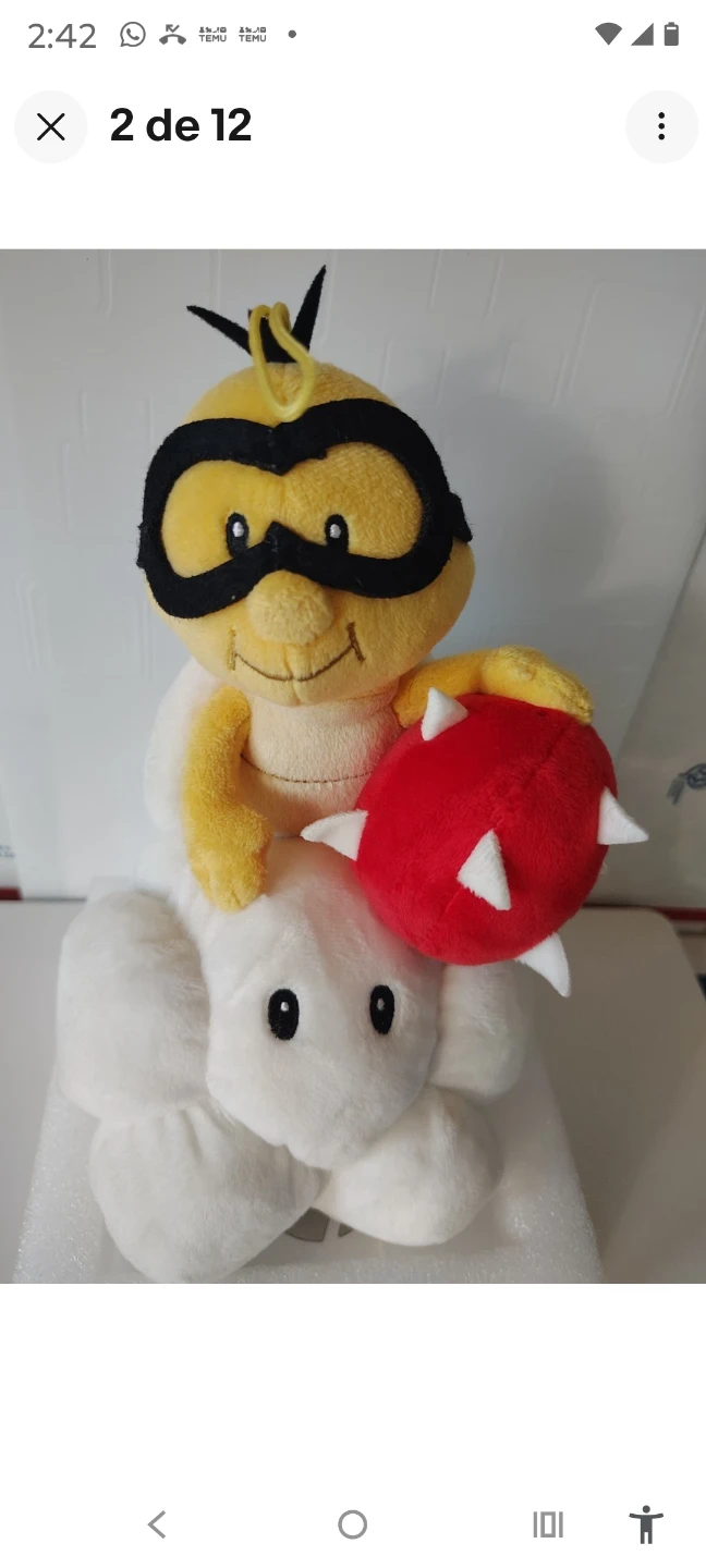 Super Mario Boo Plush Toy - photo 2