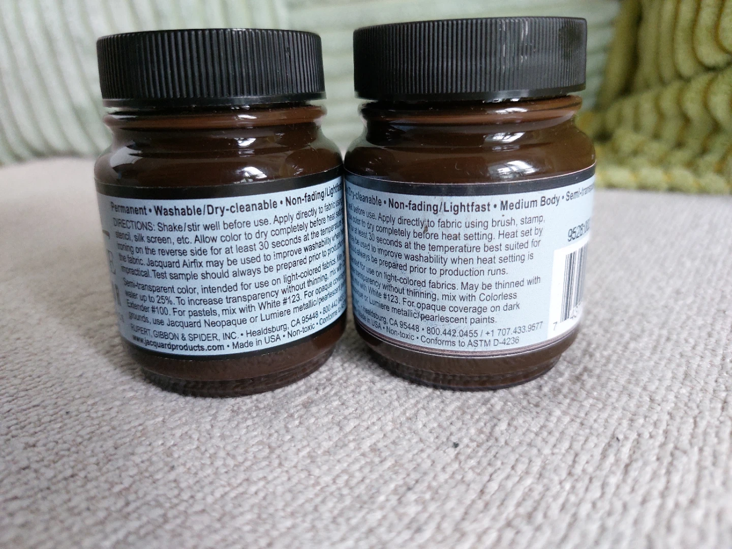 Jacquard Textile Paint - Brown (2) - photo 3