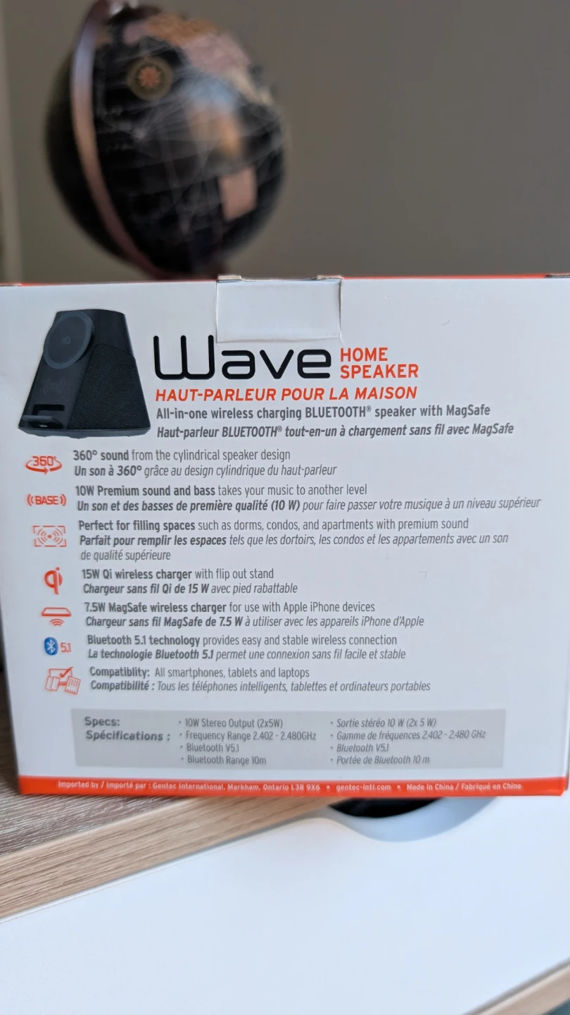 iQ Wave Home Speaker & 15W MagSafe Charger - photo 4