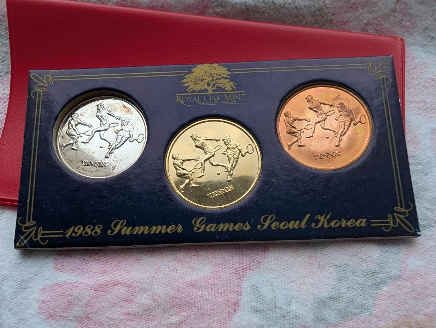 Baseball 1988 Seoul Summer Games Commemorative Medals Set - photo 5