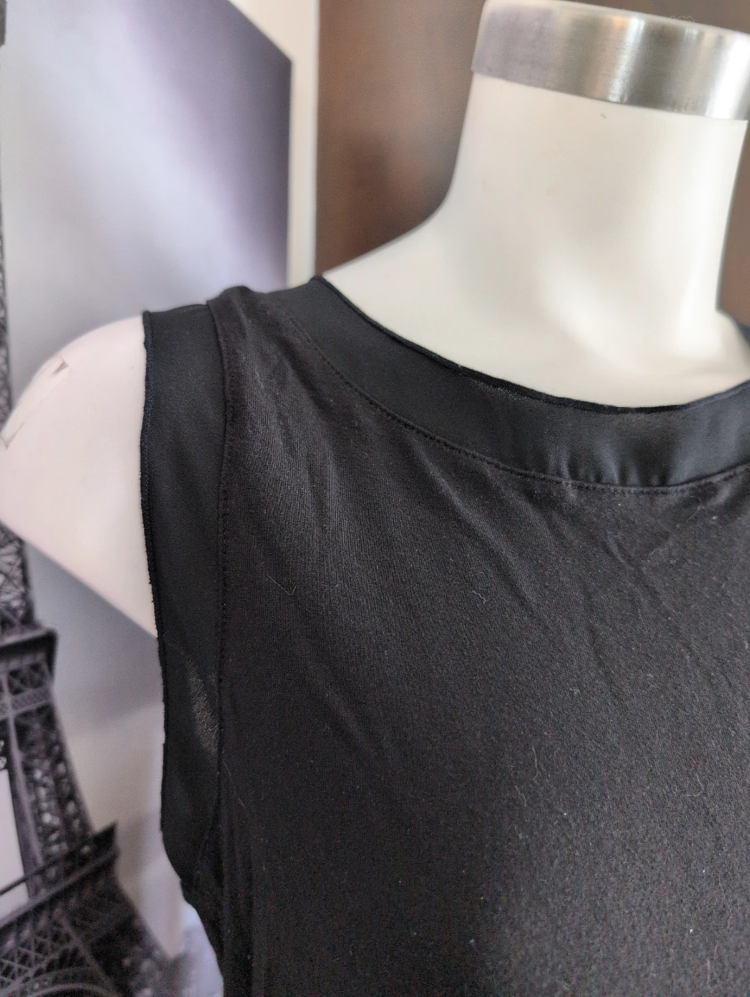 Ann Taylor Loft Black Sleeveless Top - photo 3