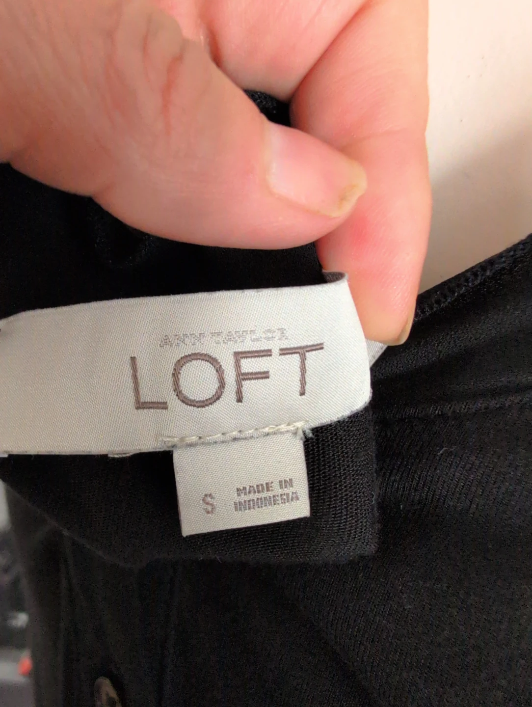 Ann Taylor Loft Black Sleeveless Top - photo 5
