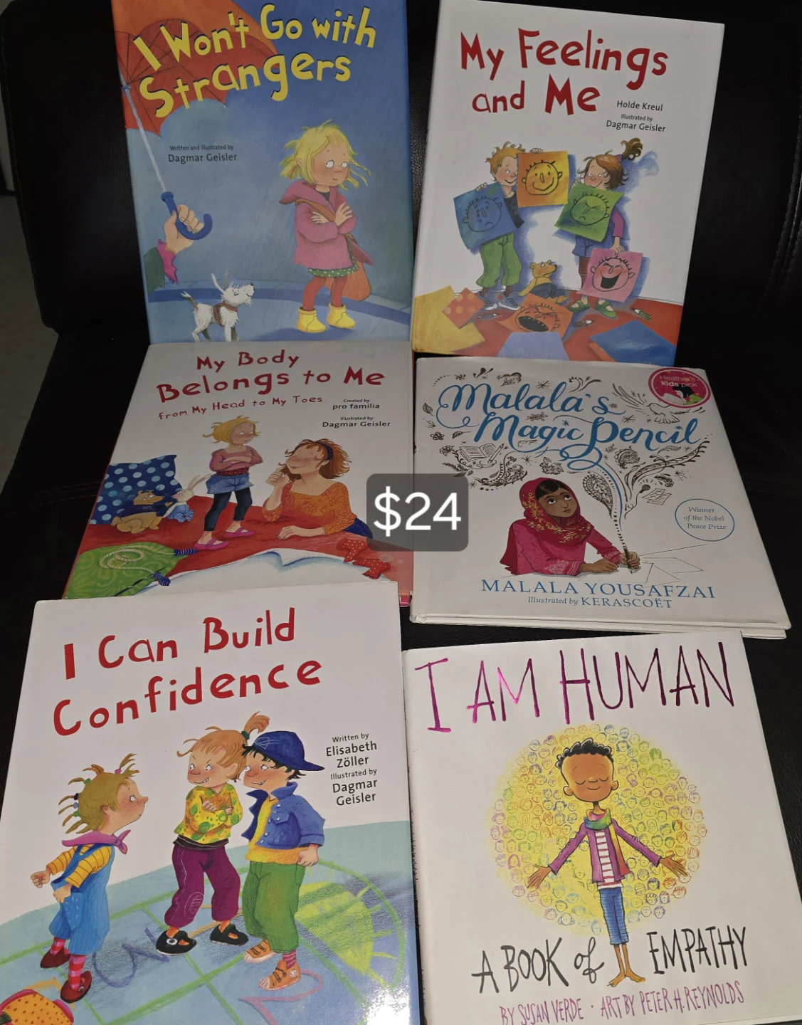 Children's Books on Feelings & Confidence (All for $24)