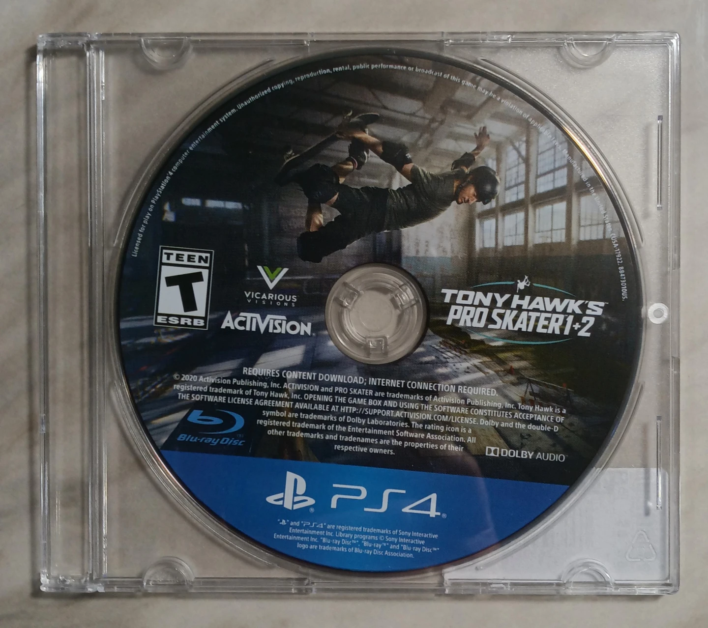 Tony Hawk Pro Skater 1 + 2 (PlayStation 4)
