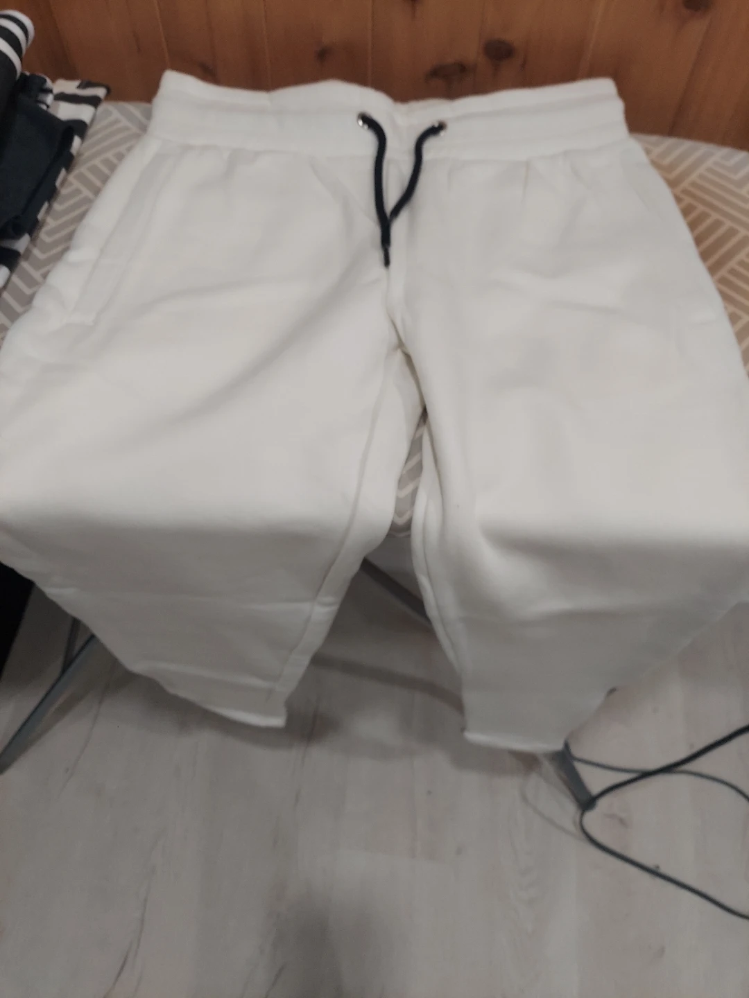 AGE White Sweatpants Size M - photo 3