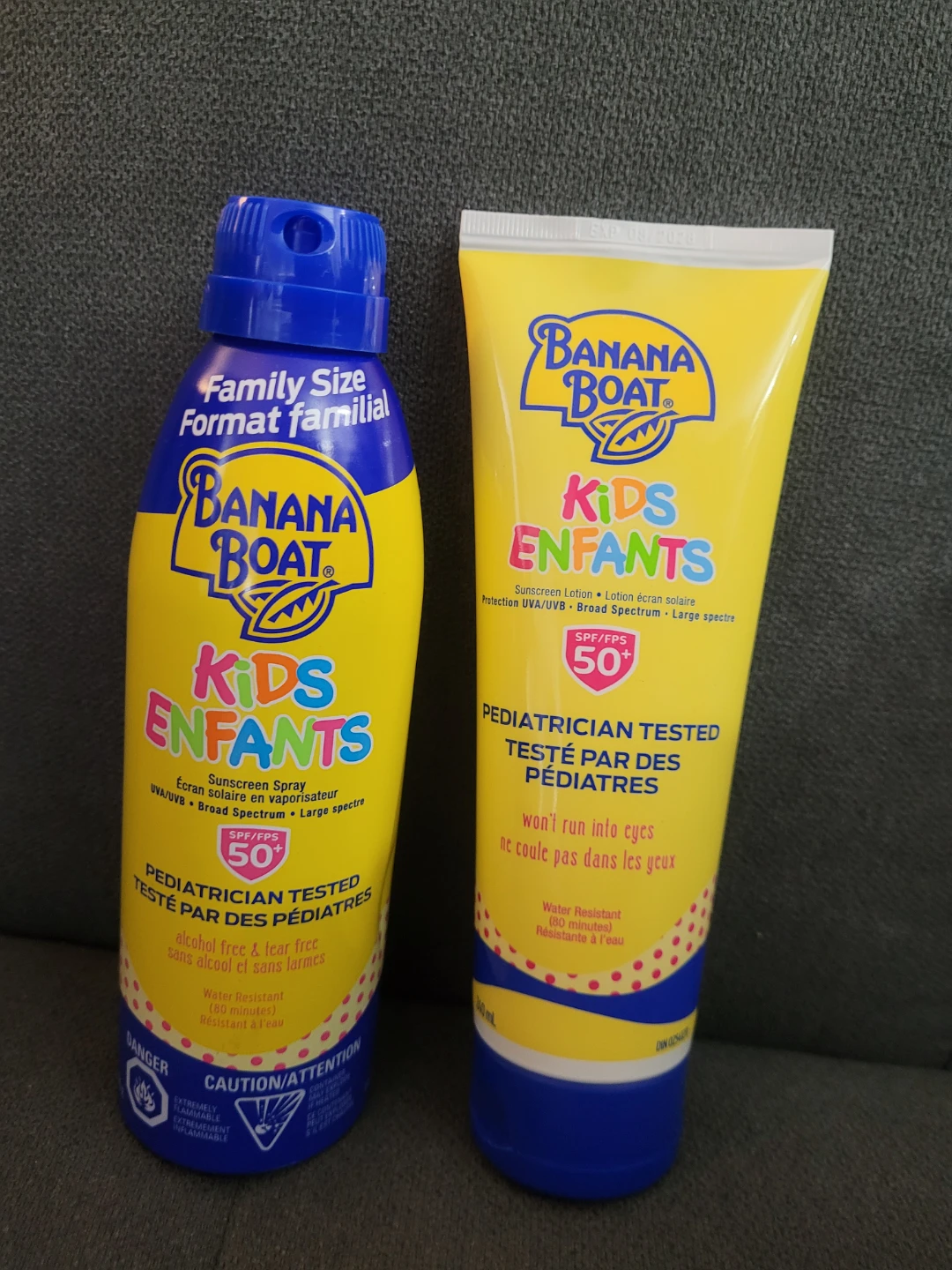 Banana Boat Kids SPF 50 Sunscreen Spray & Lotion