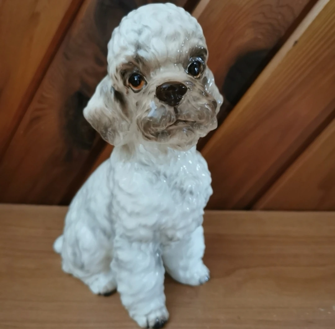 Vintage Shafford Japan Poodle Figurine