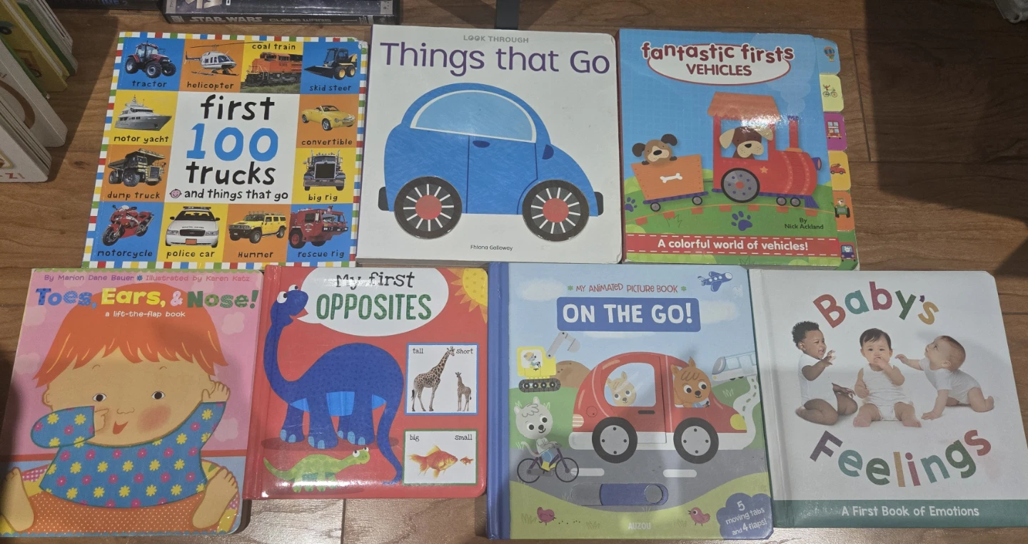 Bundle of 7 Children's Board Books