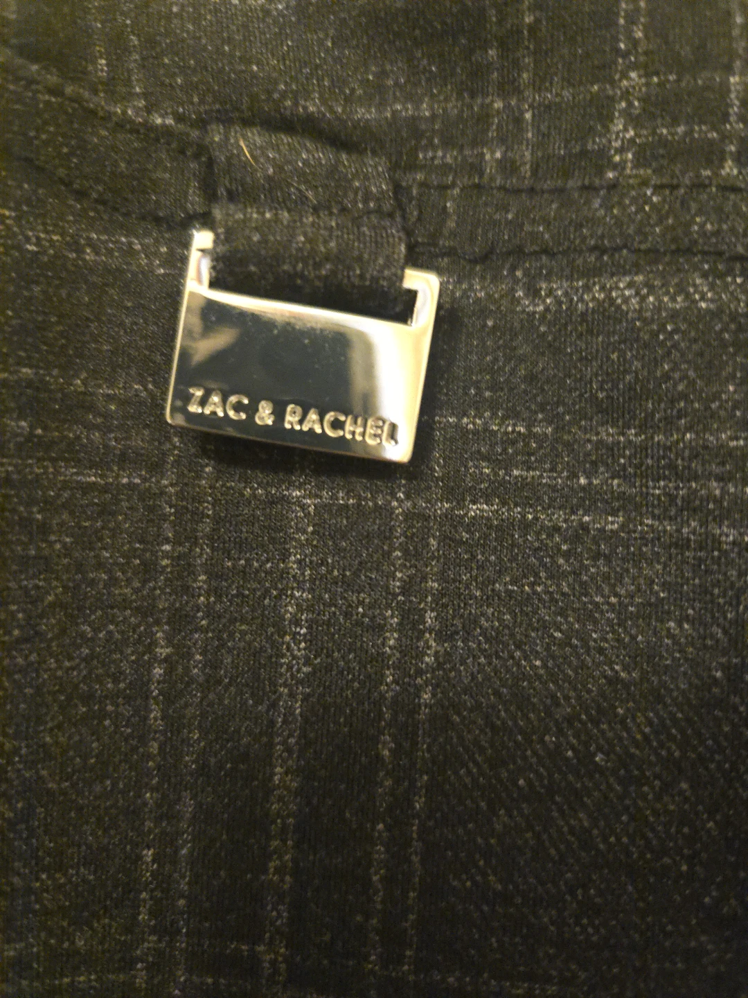 Zac & Rachel Plaid Pants Size S - photo 2