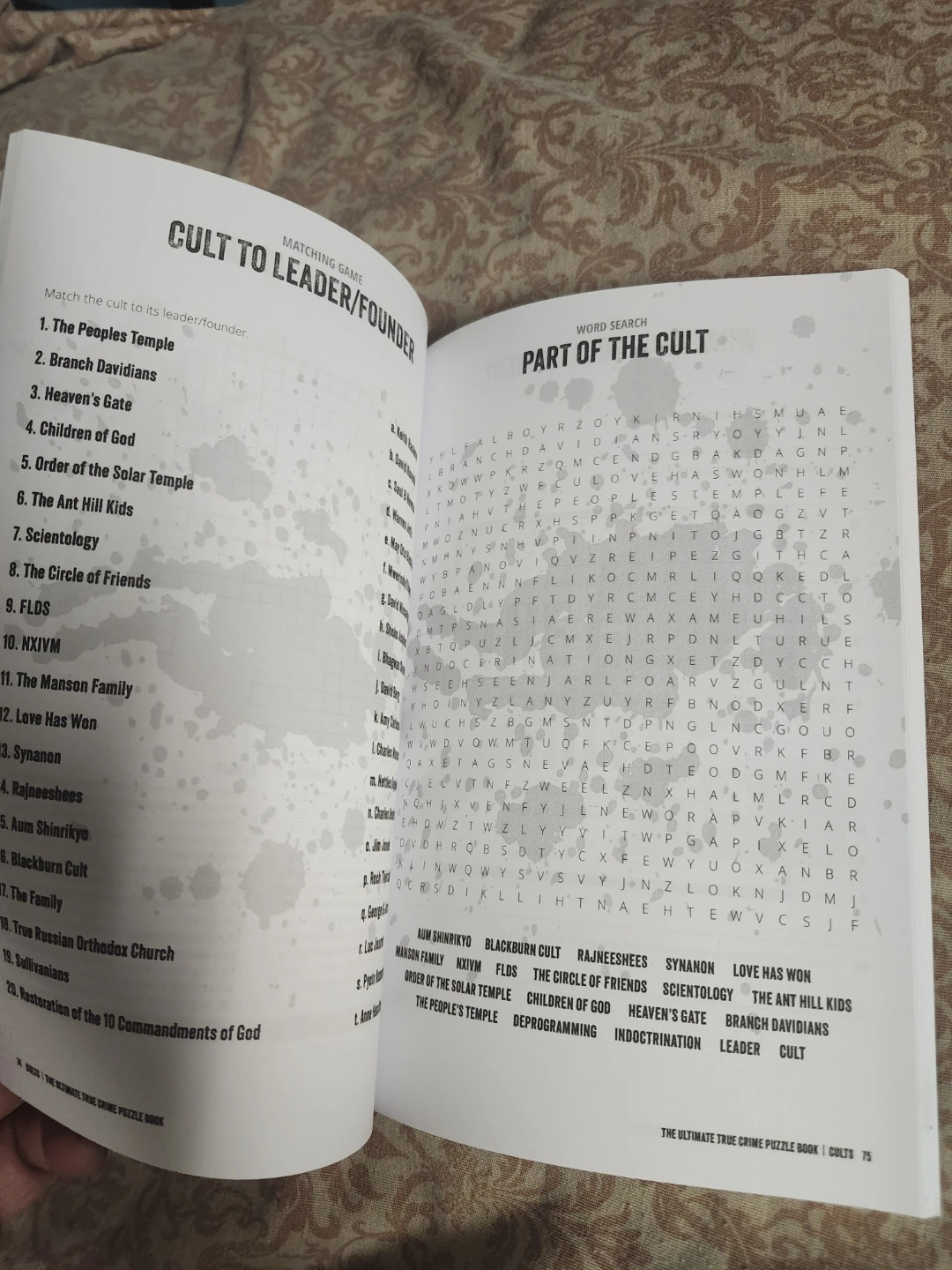 The Ultimate True Crime Puzzle Book by Jack Rosewood - photo 5