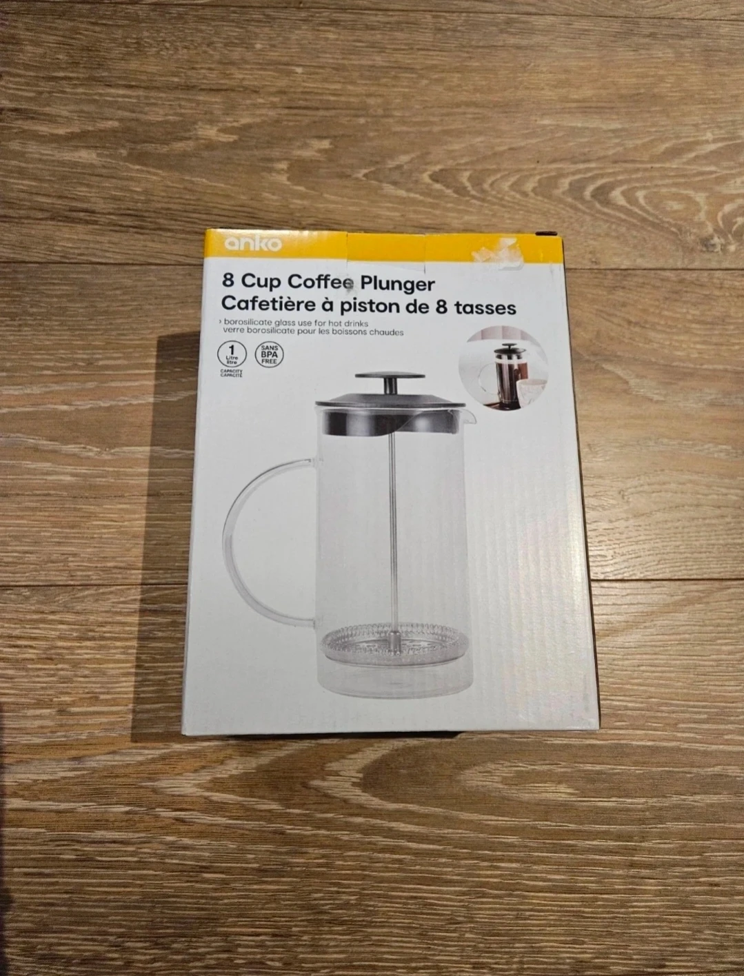 🧡 Anko 8 Cup Coffee Plunger