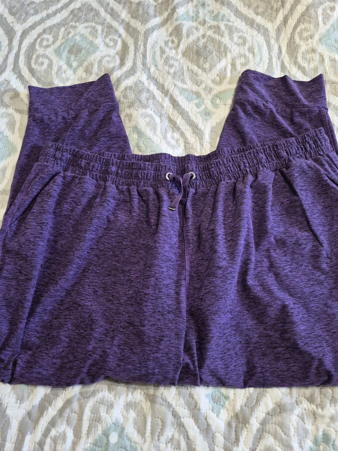 Ladies Penningtons Active Zone Purple Stretch Waist Size 4X - photo 2