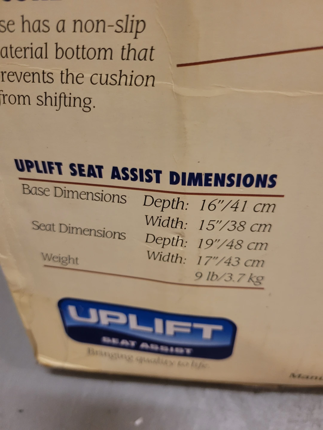 Uplift Seat Assist Lifting Cushion - photo 5