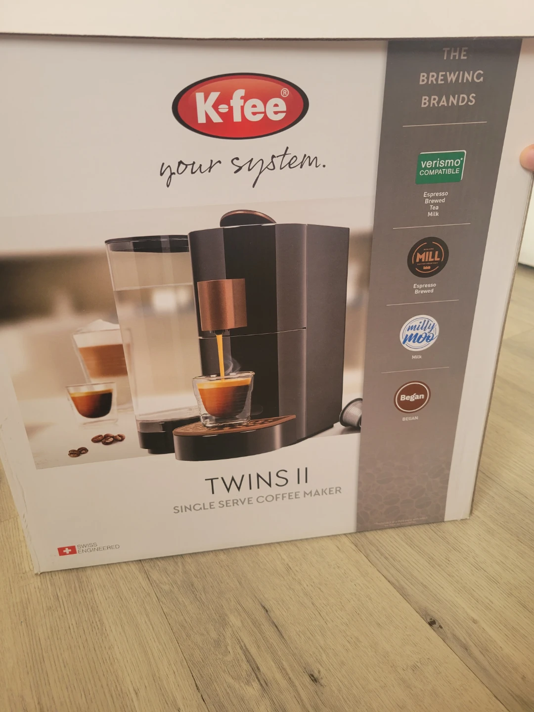 K-fee Twins II Single Serve Coffee Maker