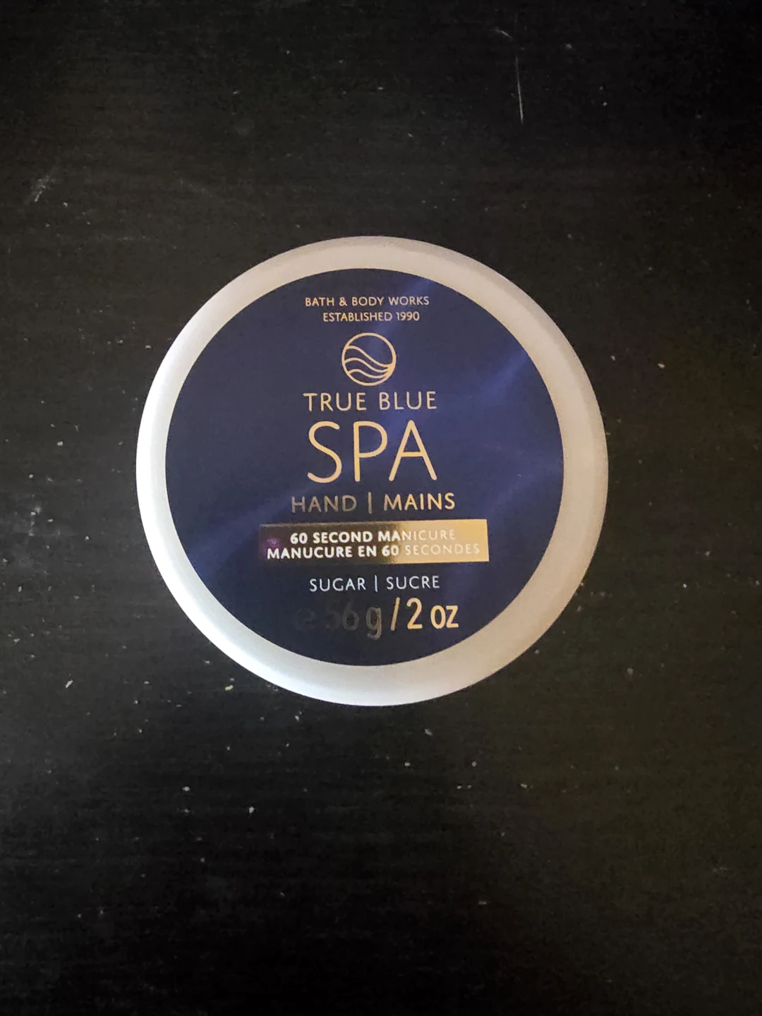 Bath & Body Works True Blue Spa Hand Sugar Scrub 56g