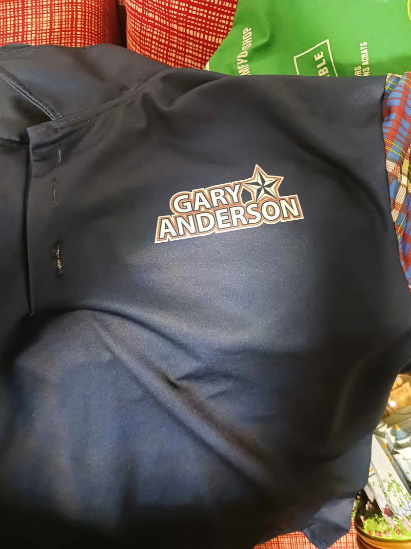 Gary Anderson Navy Blue Jacket - photo 2