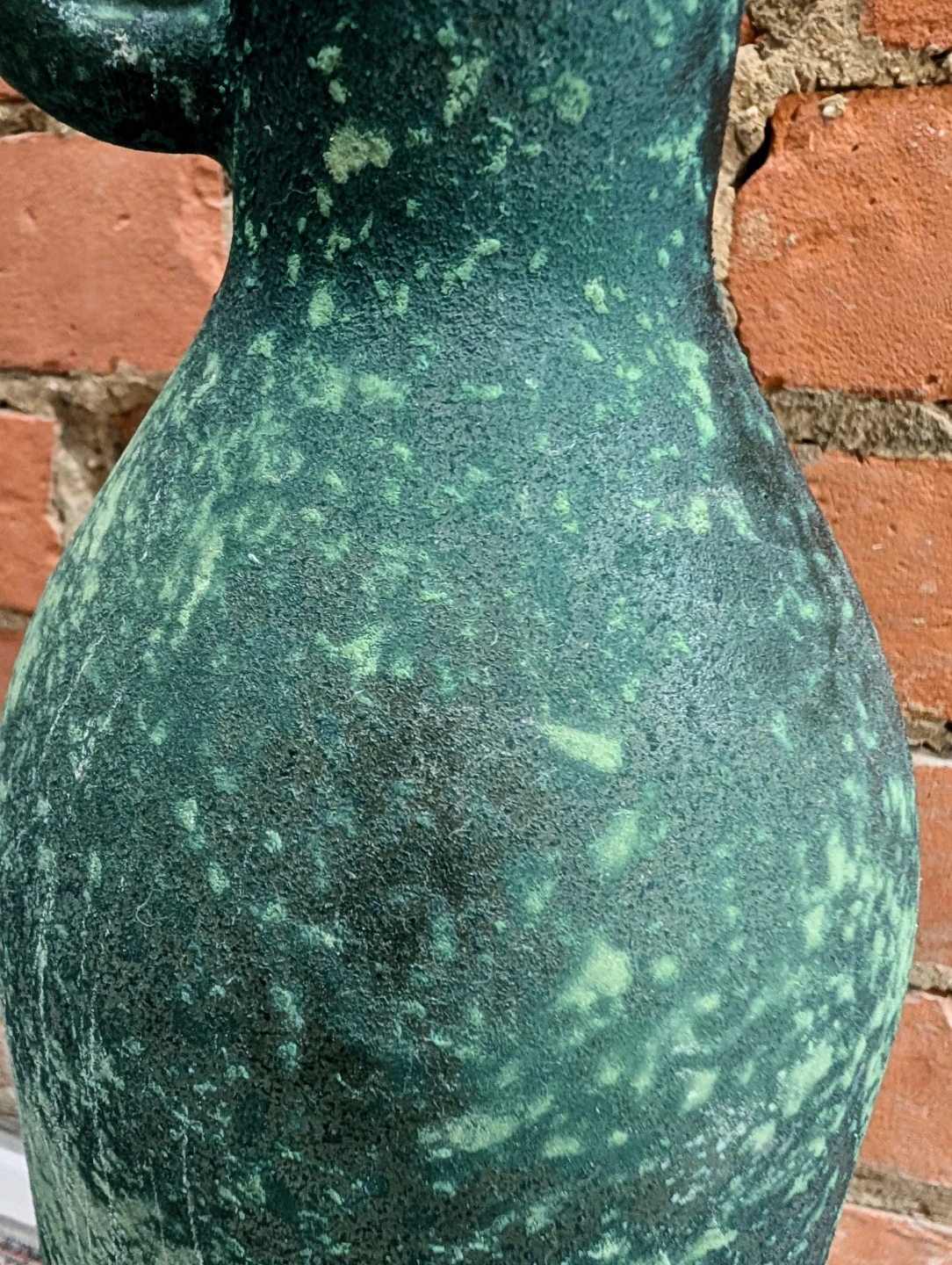 New! Large hand blown glass bottle / vase, Spain - photo 3