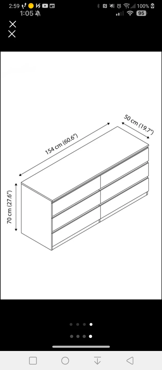 6-Drawer Dresser / Chest of Drawers