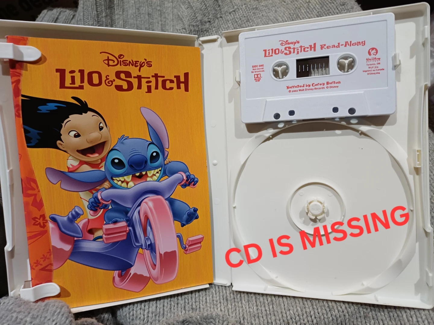 FREE Disney's Lilo & Stitch Read-Along Cassette tape - photo 3