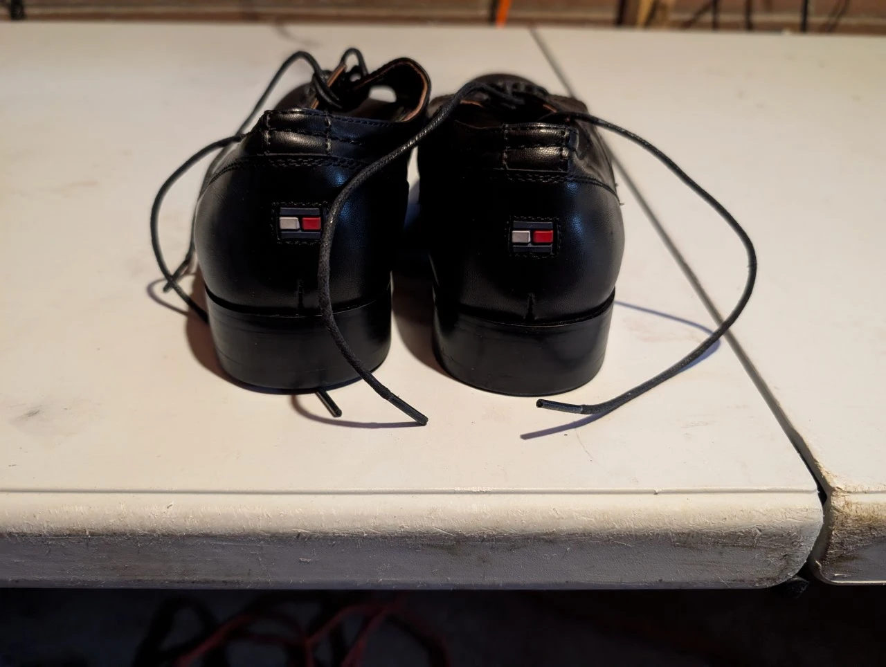 Tommy Hilfiger Men's Black Dress Shoes - photo 2